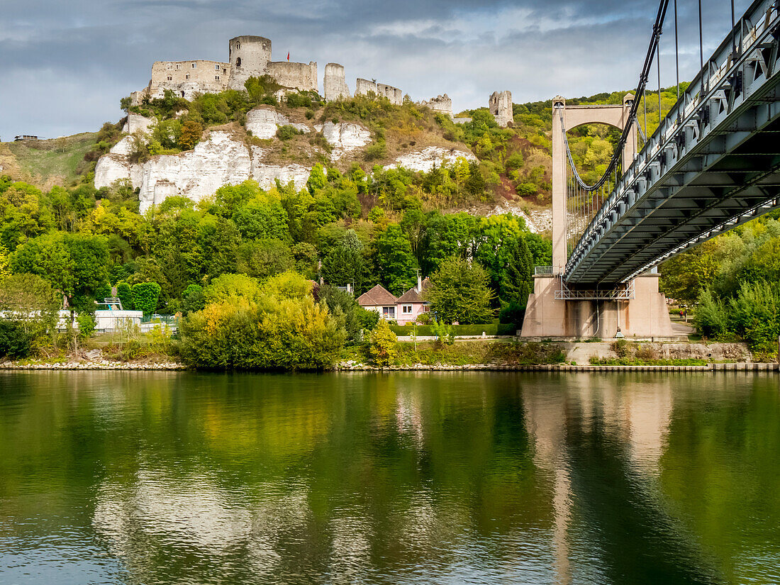 Château Gaillard; Les Andelys, Normandie, Frankreich