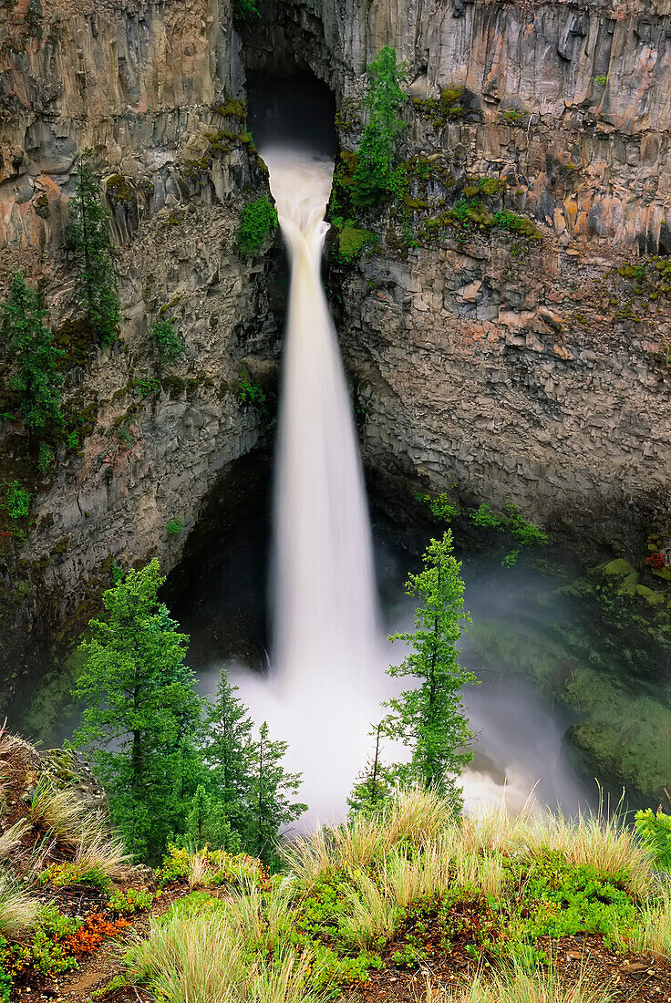 Spahats Creek Falls, Wells Gray Provincial Park, British Columbia, Canada