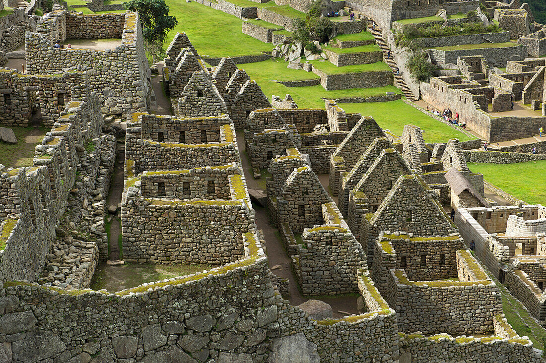 Die historische Inkastätte Machu Picchu; Peru