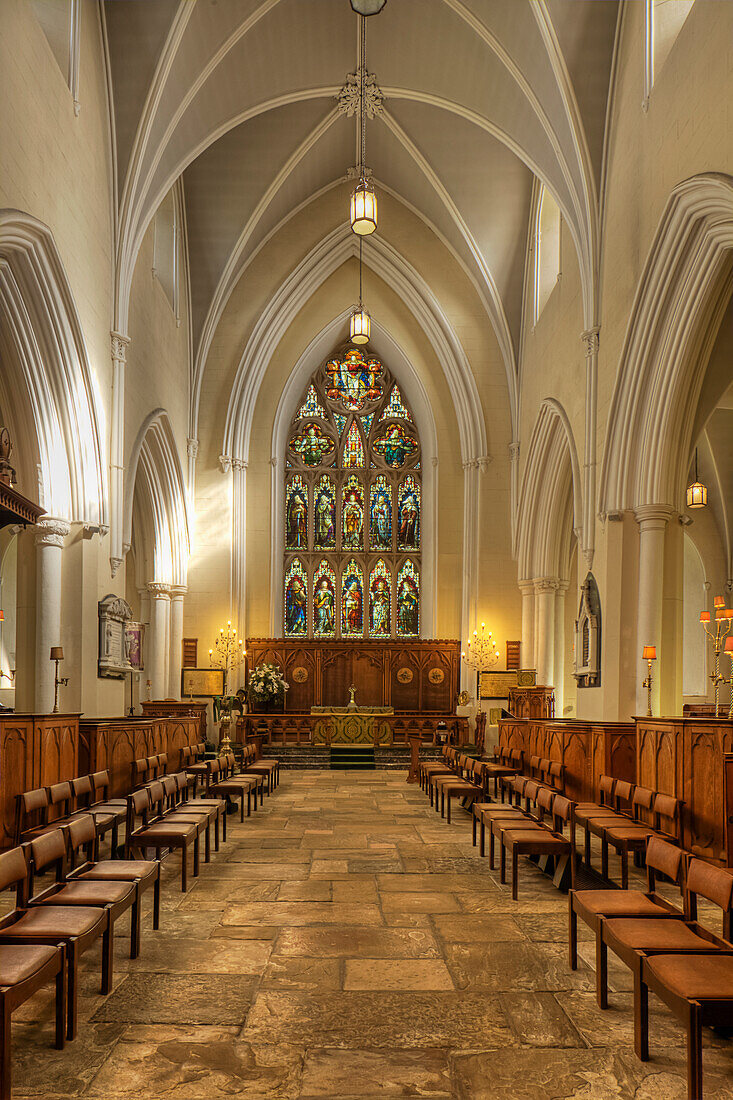 Interior Of Down Cathedral; Downpatrick County Down Ireland