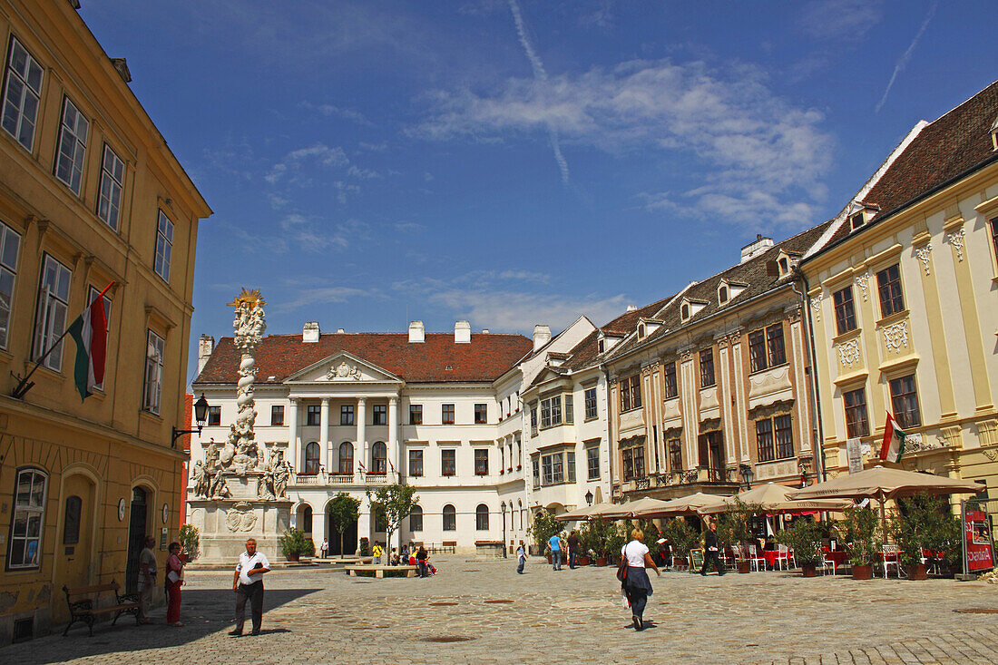 Old Town Square; Sopron Gyor-Moson-Sopron Hungary