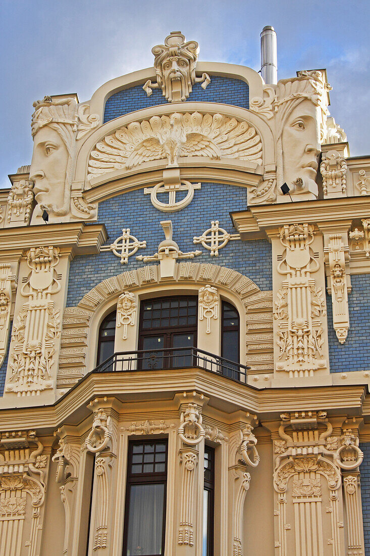 Jugendstil-Architektur; Riga Lettland