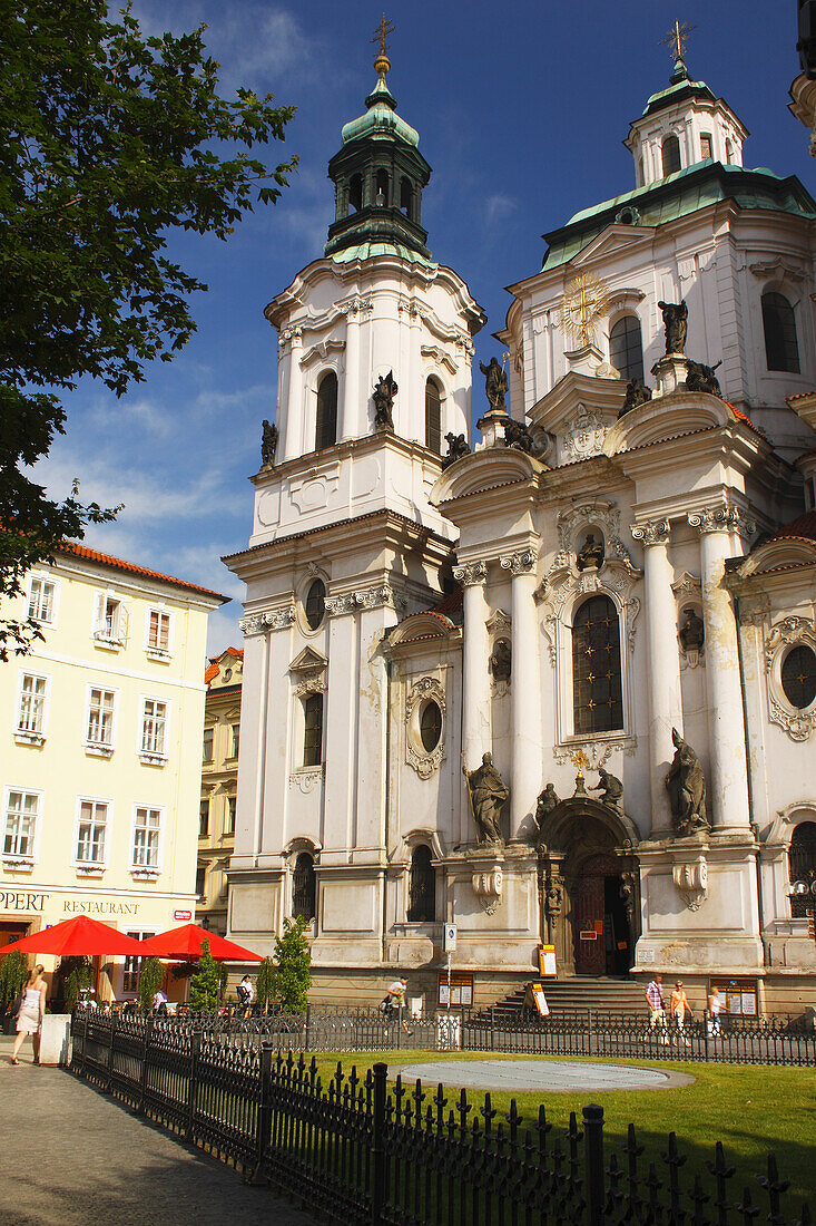 St. Nicholas Church In Stare Mesto; Prague Czech Republic