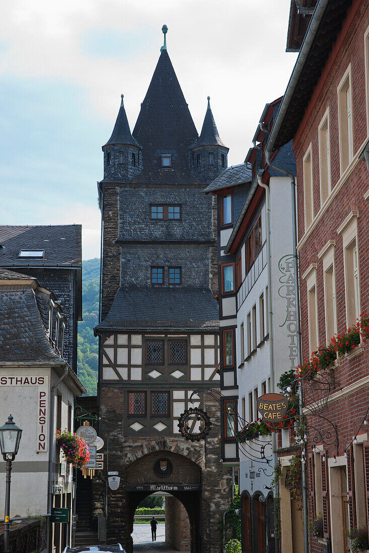 Market Tower; Bacharach Rhineland-Palatinate Germany