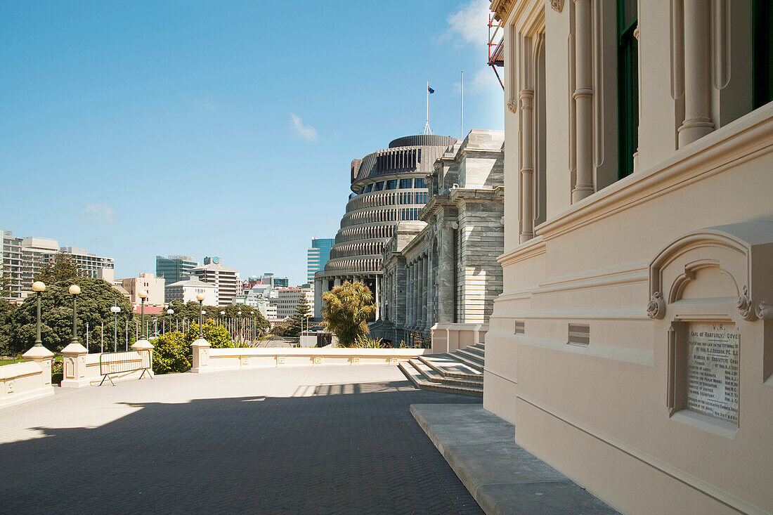 Parlamentsgebäude; Wellington, Neuseeland