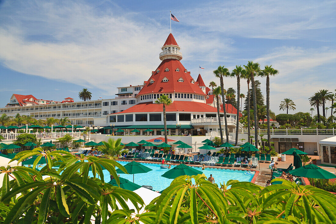 Hotel Del Coronado In Coronado Island Near San Diego; California United States Of America
