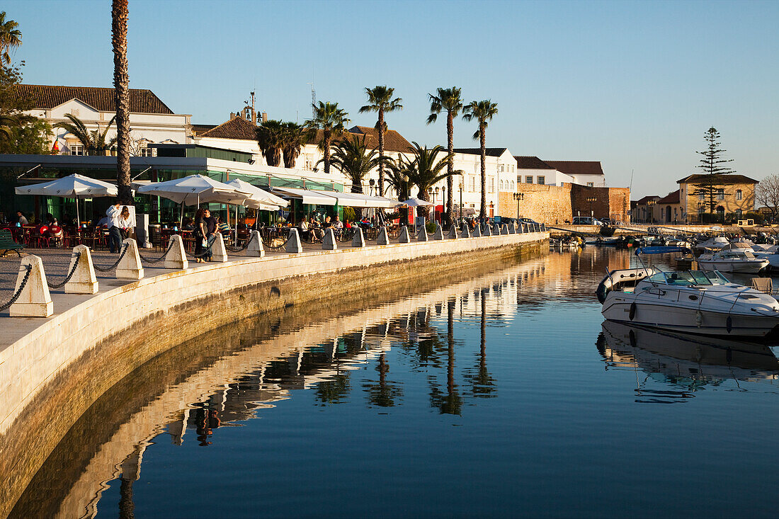 Promenade And Harbour; Faro Algarve Portugal