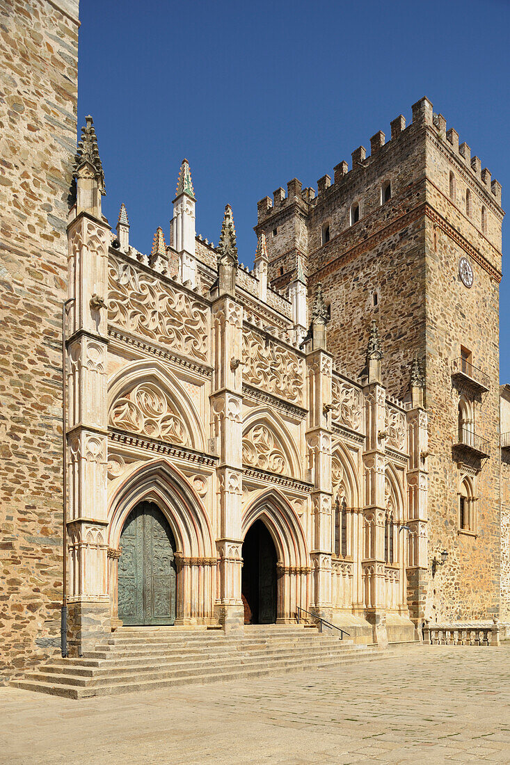 Royal Monastery Of Santa Maria De Guadalupe; Caceres Extremadura Spain