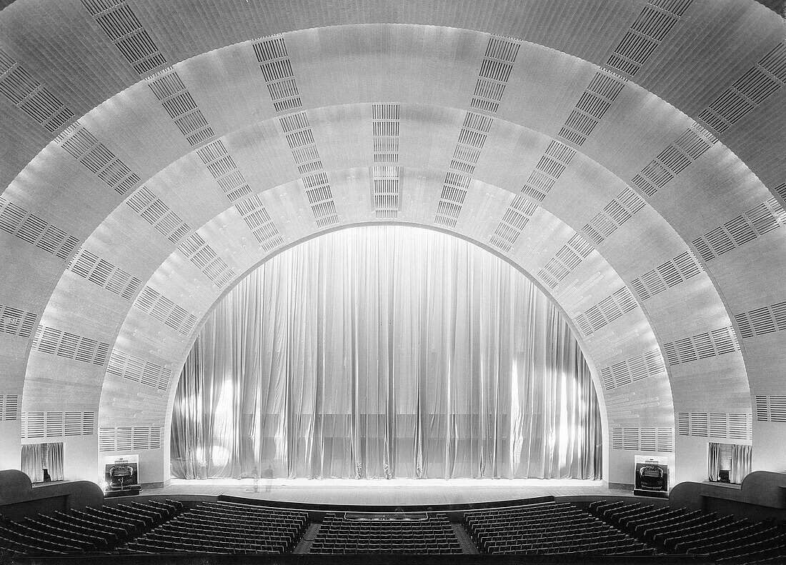 Innenansicht, Radio City Music Hall, New York City, New York, USA, Sammlung Gottscho-Schleisner, Dezember 1932