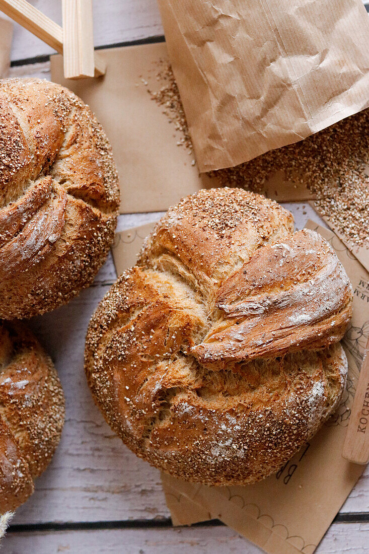 Pavé rustique (Französisches Brot)