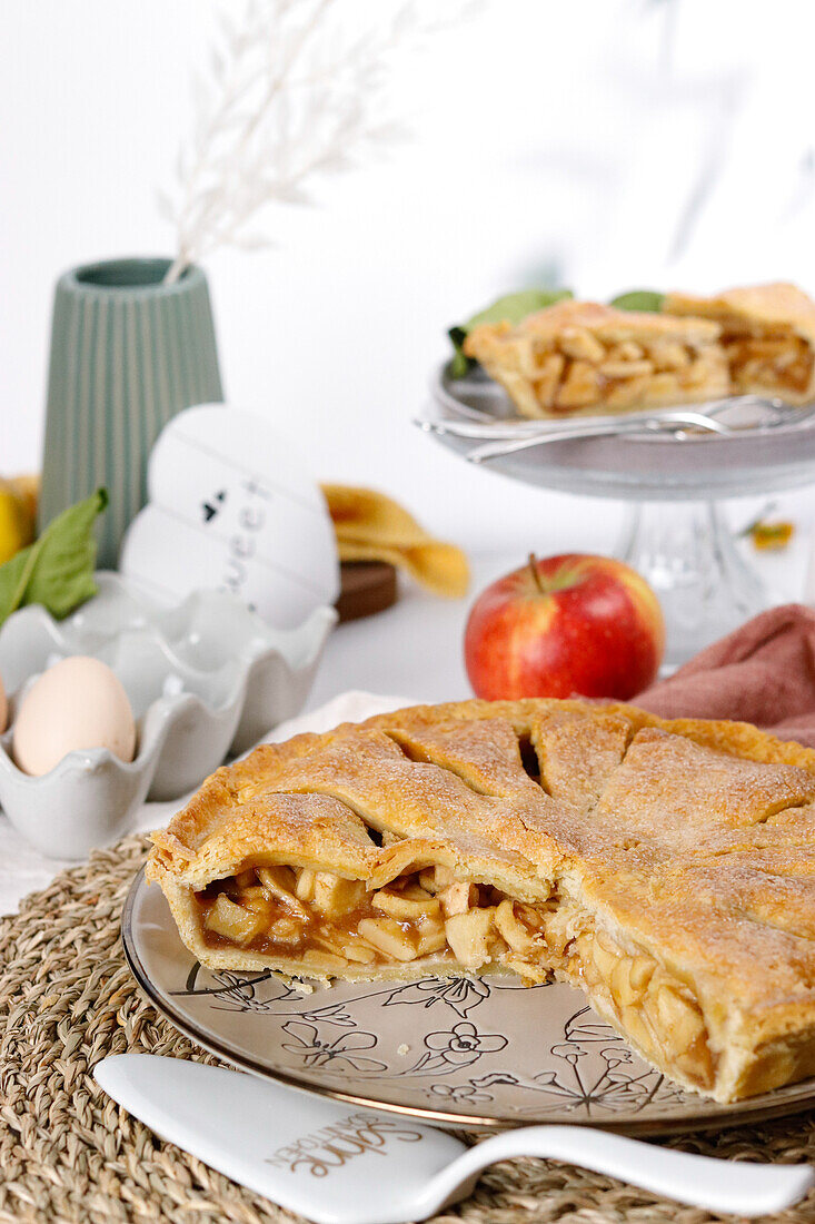 Apple Pie (Amerikanischer Apfelkuchen)