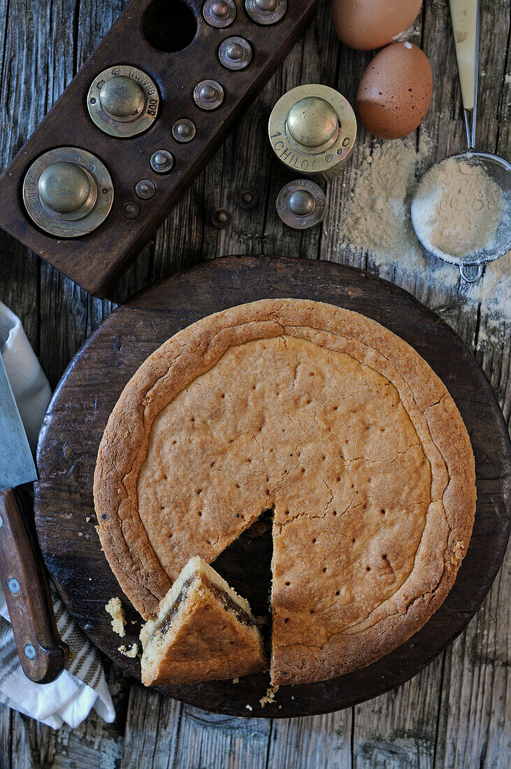 Crostata alla marmellata (Italian jam cake)