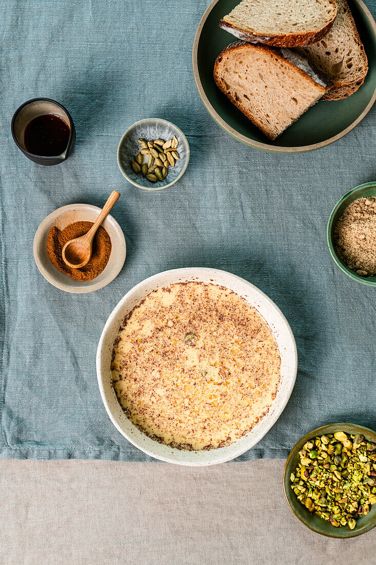 Baklava-style French toast