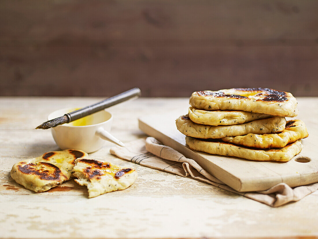 Naan-Brot