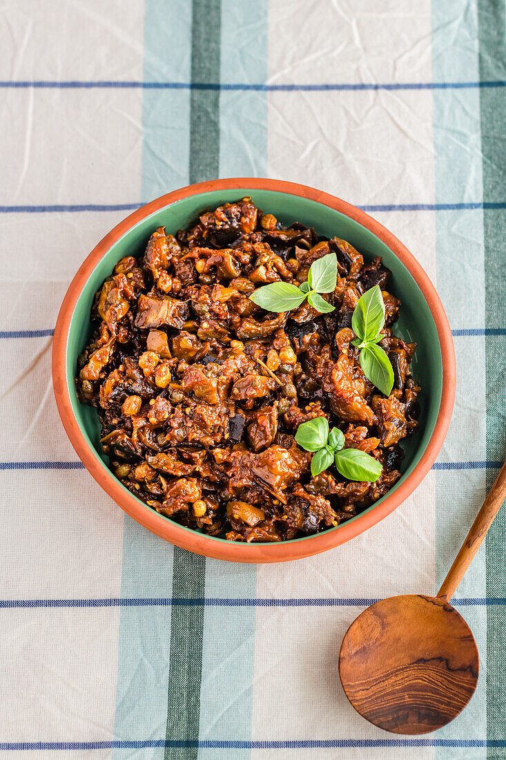 Eggplant Caponata (Sicily, Italy)