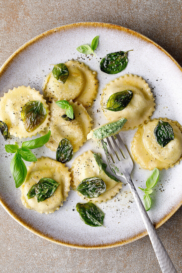 Ravioli Mit Quark Spinat FüLlung - Rezepte Suchen