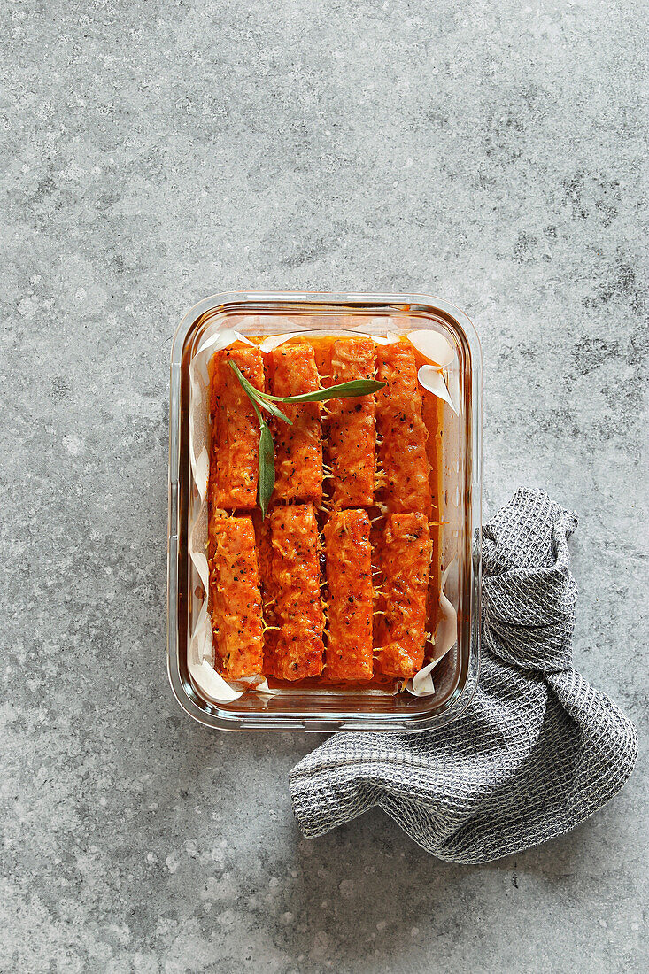 Carrots with parmesan cooked in the air fryer