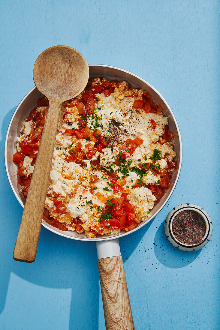 Stir fried porridge