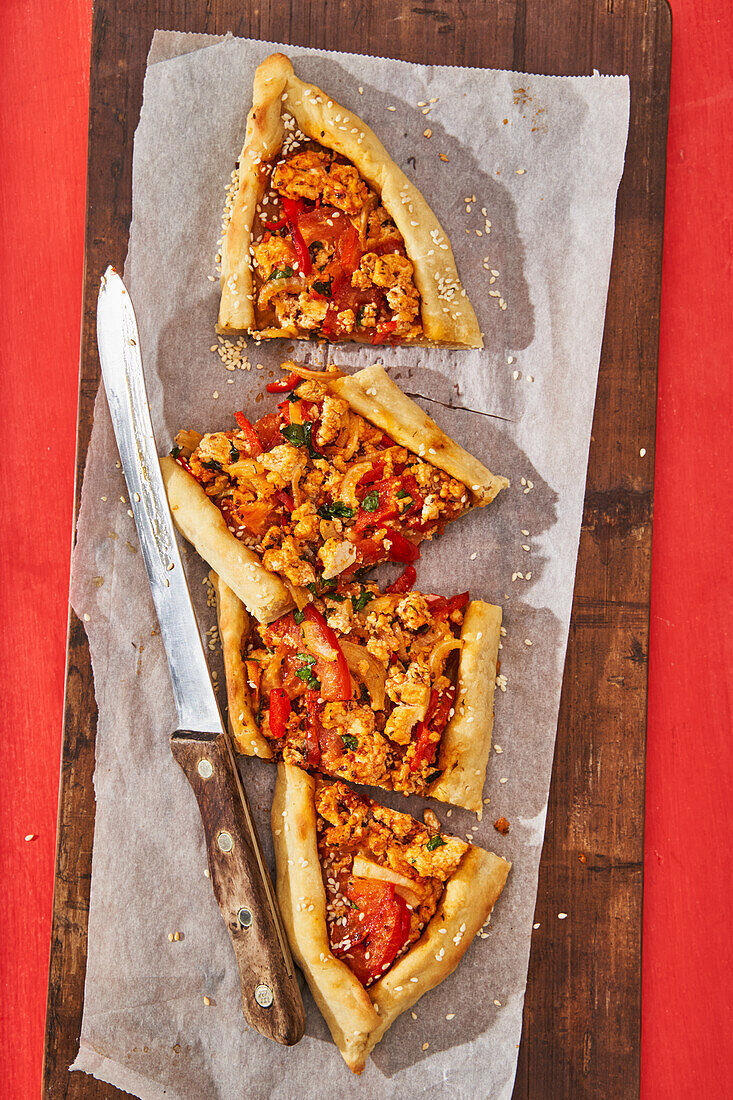 Stuffed Pide