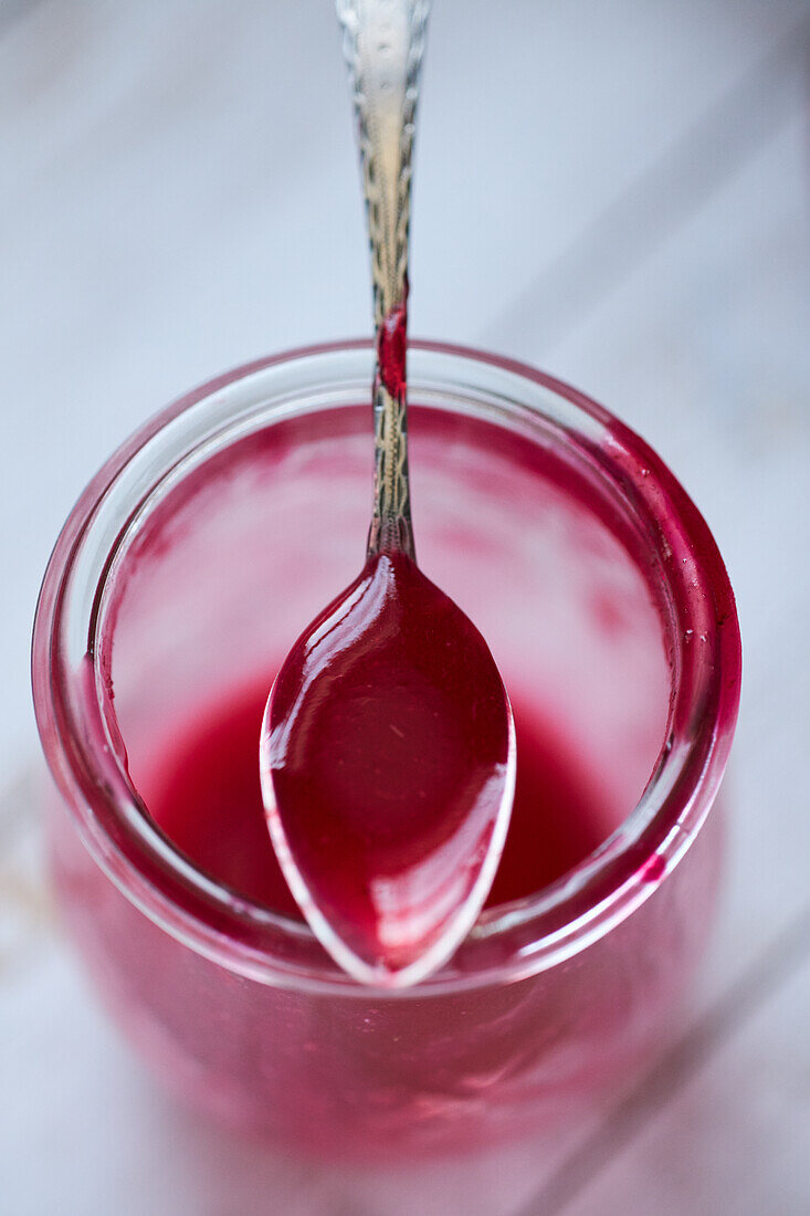 Redcurrant jam