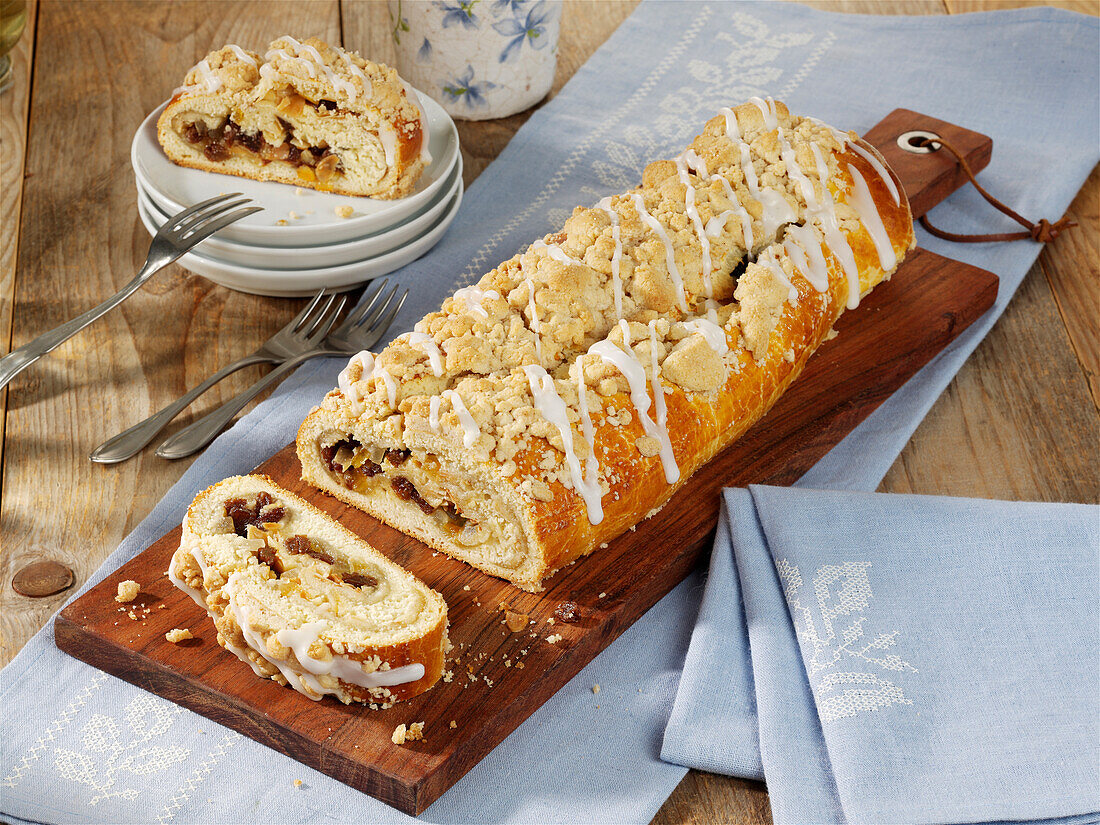 Streusel roll