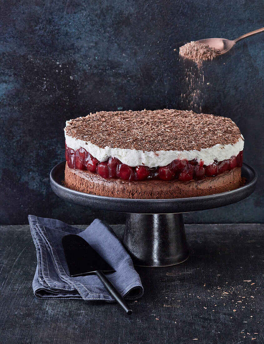 Black forest cake without flour