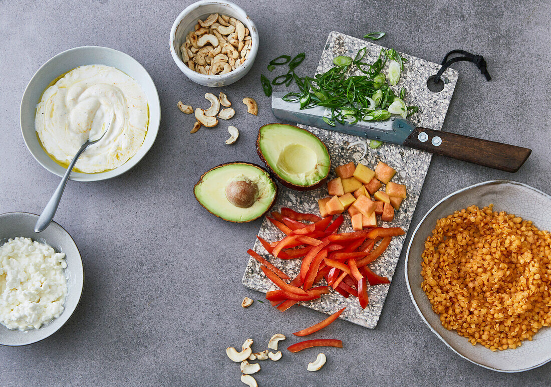 Zutaten für Bowls