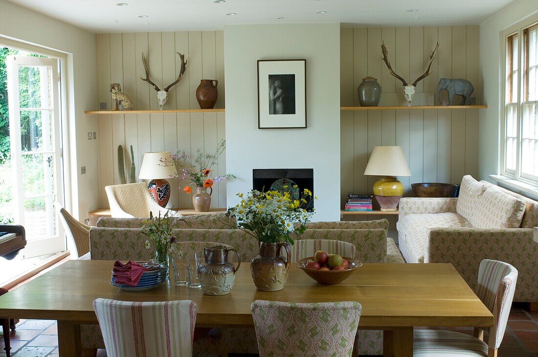 Dining room in the cottage