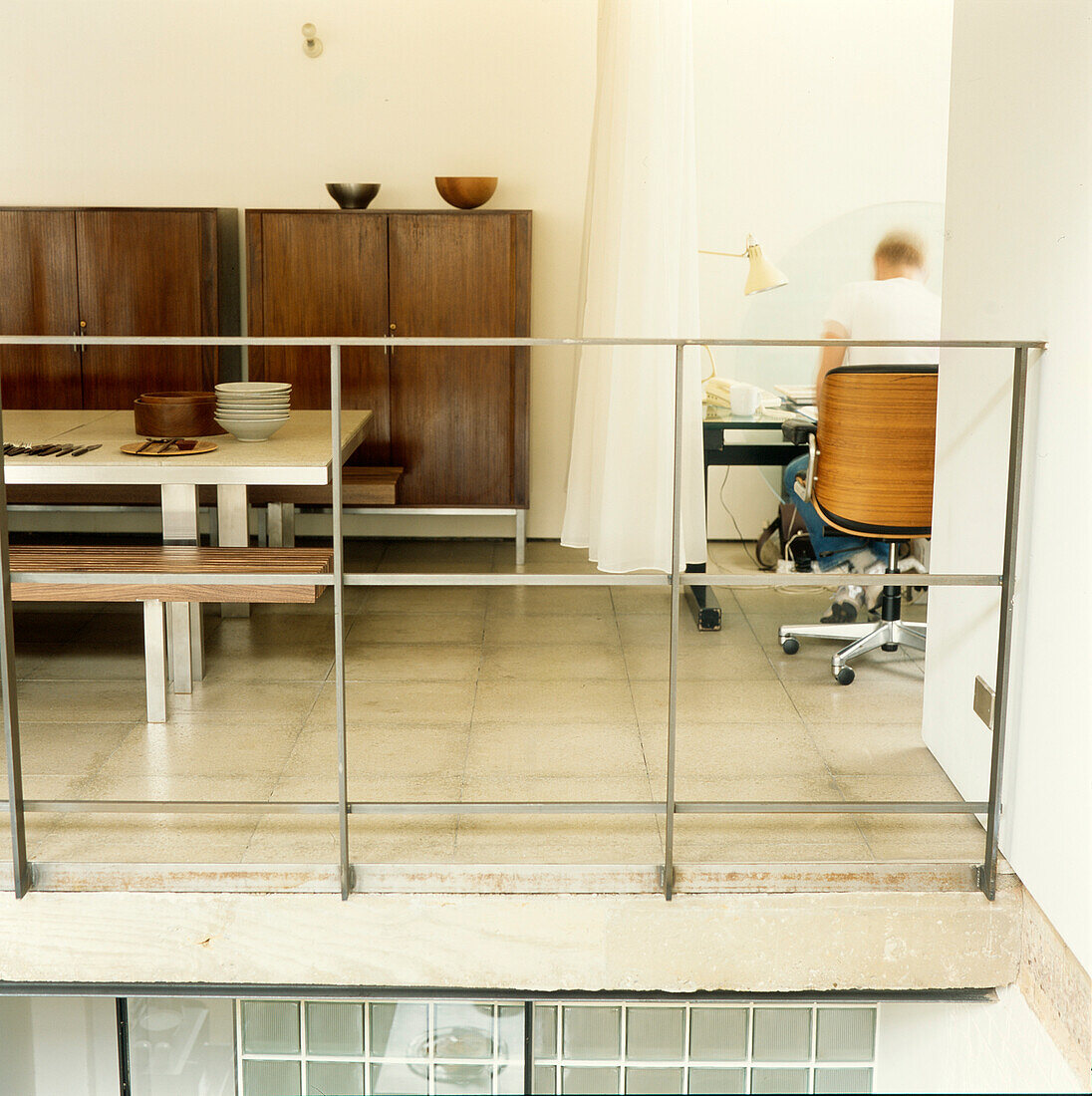 Dining and Office on mezzanine