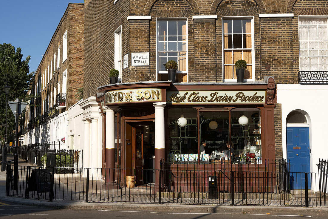 Vintage shop exterior