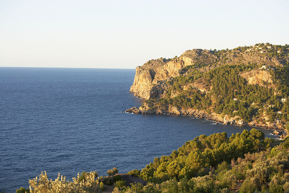Mallorca Scenes - Cliffs at Mediterranean sea