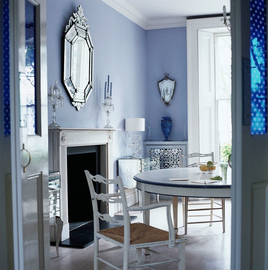 Eclectic dining room