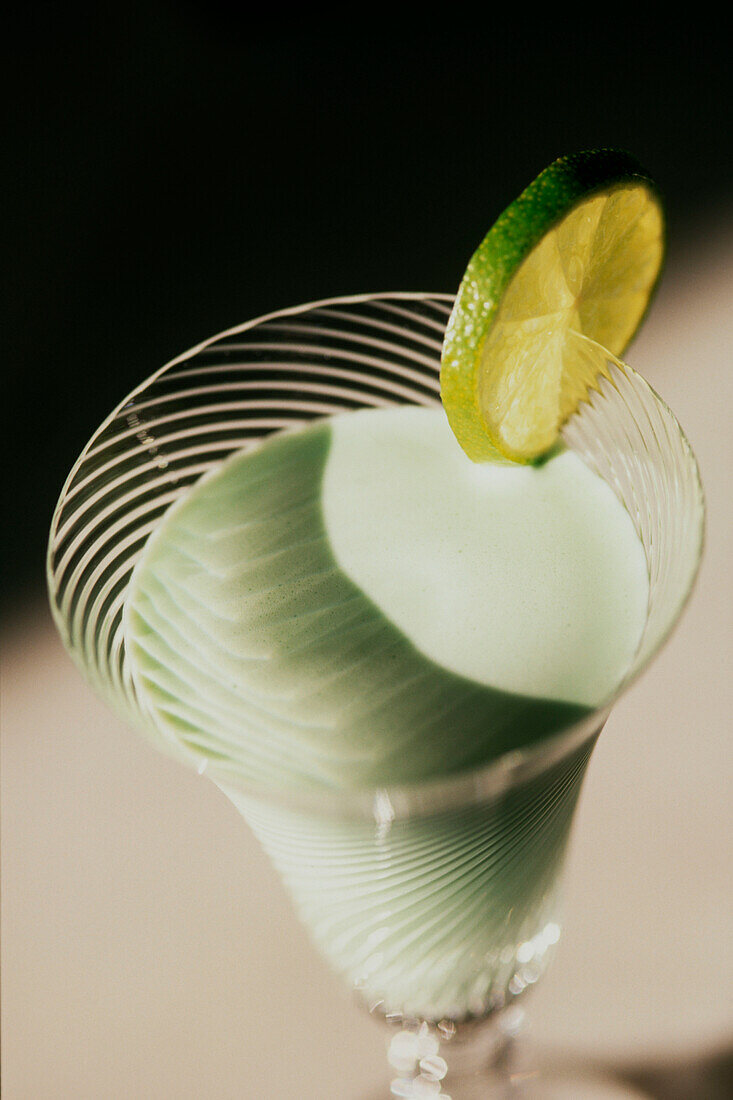 Grasshopper Cocktail Cream cocktail made with Creme de Menthe and Creme de Cacao