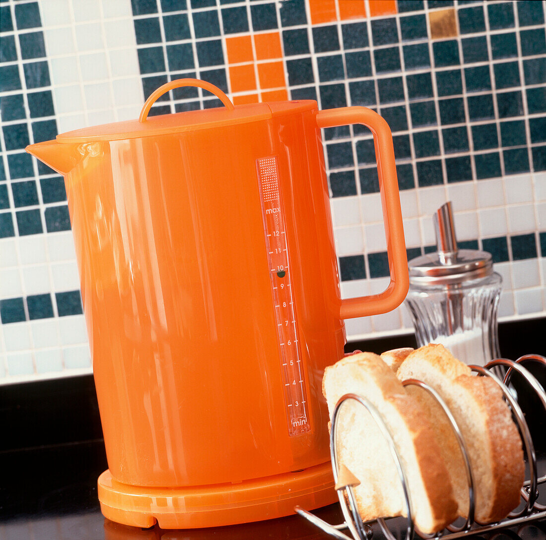 Kitchen detail with kettle 