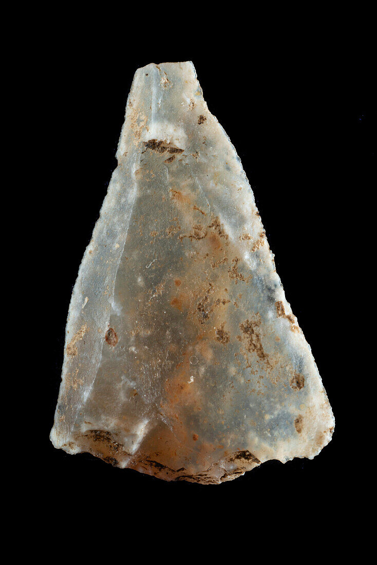 Flint tools, Grotte Mandrin, France