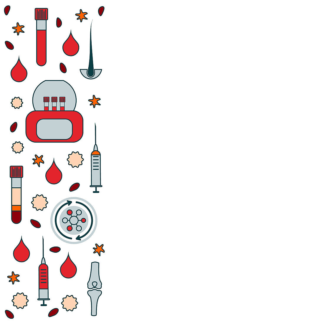 Regenerative medicine, conceptual illustration
