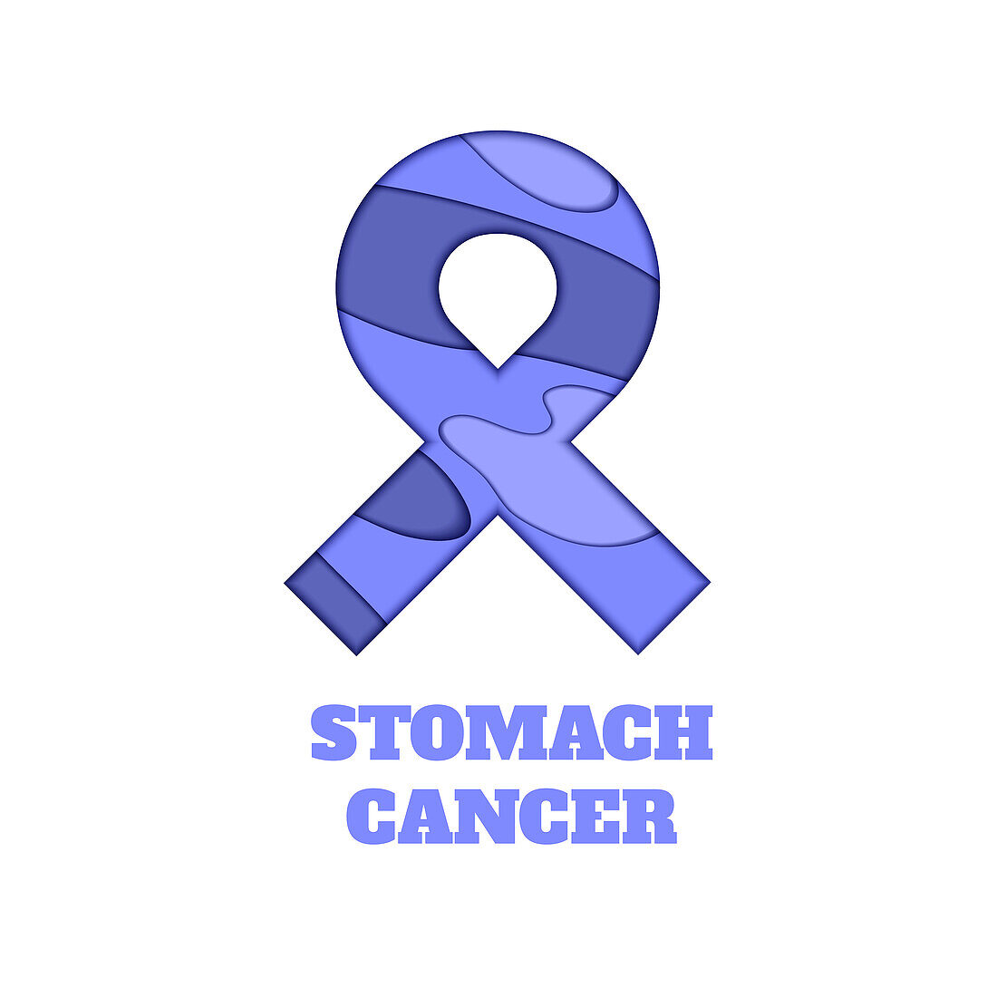 Stomach cancer, conceptual illustration