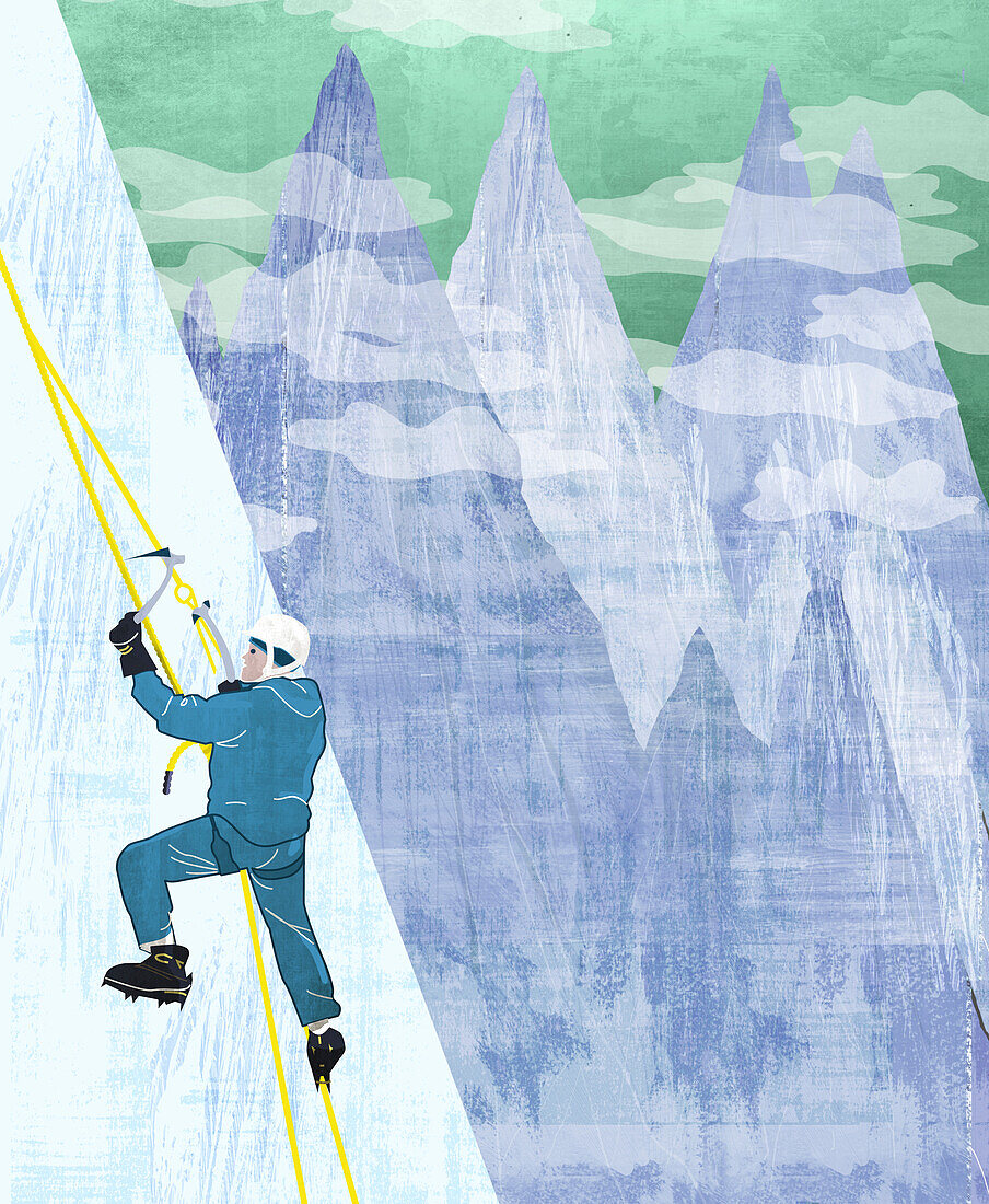 Mountaineering, illustration