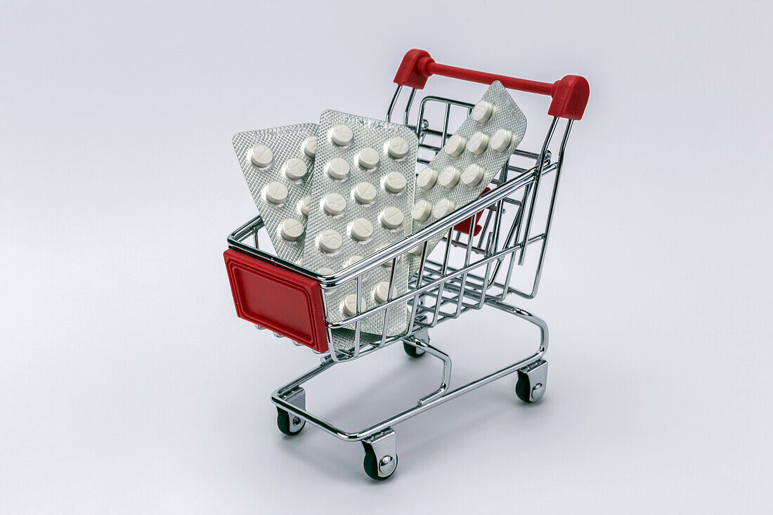 Pharmaceutical business, conceptual image