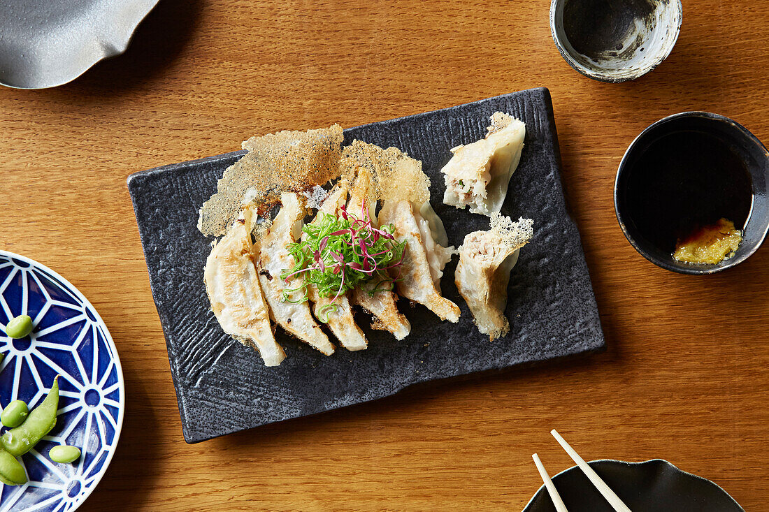 Gyoza (Japanische Teigtaschen)