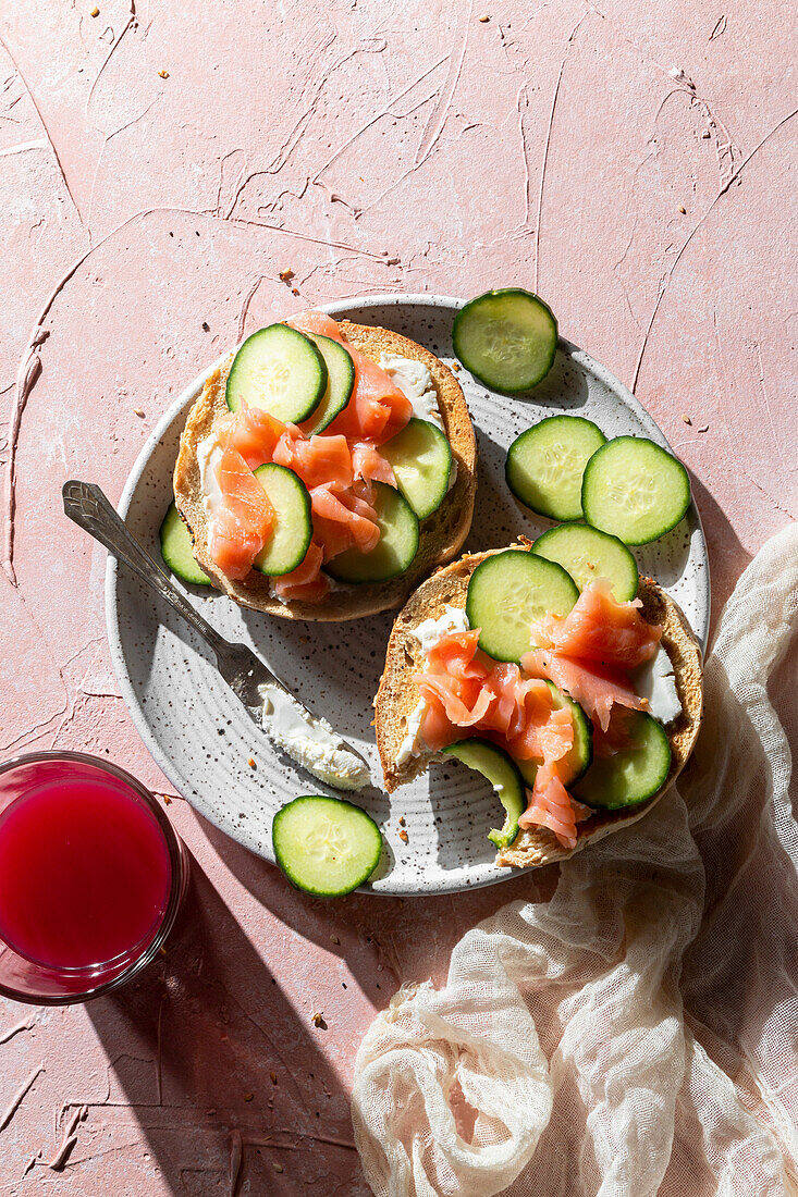 Bagels, Lox and Cream Cheese