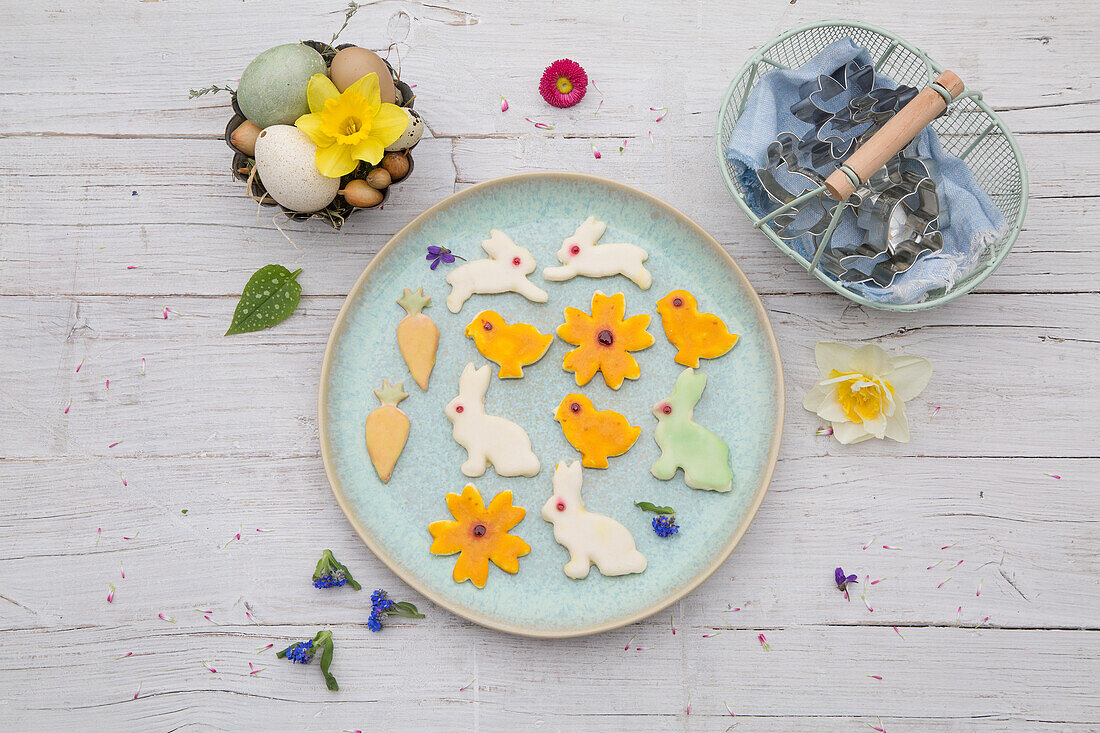 Easter butter cookies