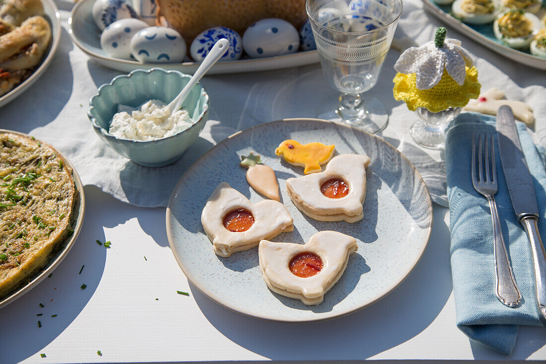 Easter butter cookies