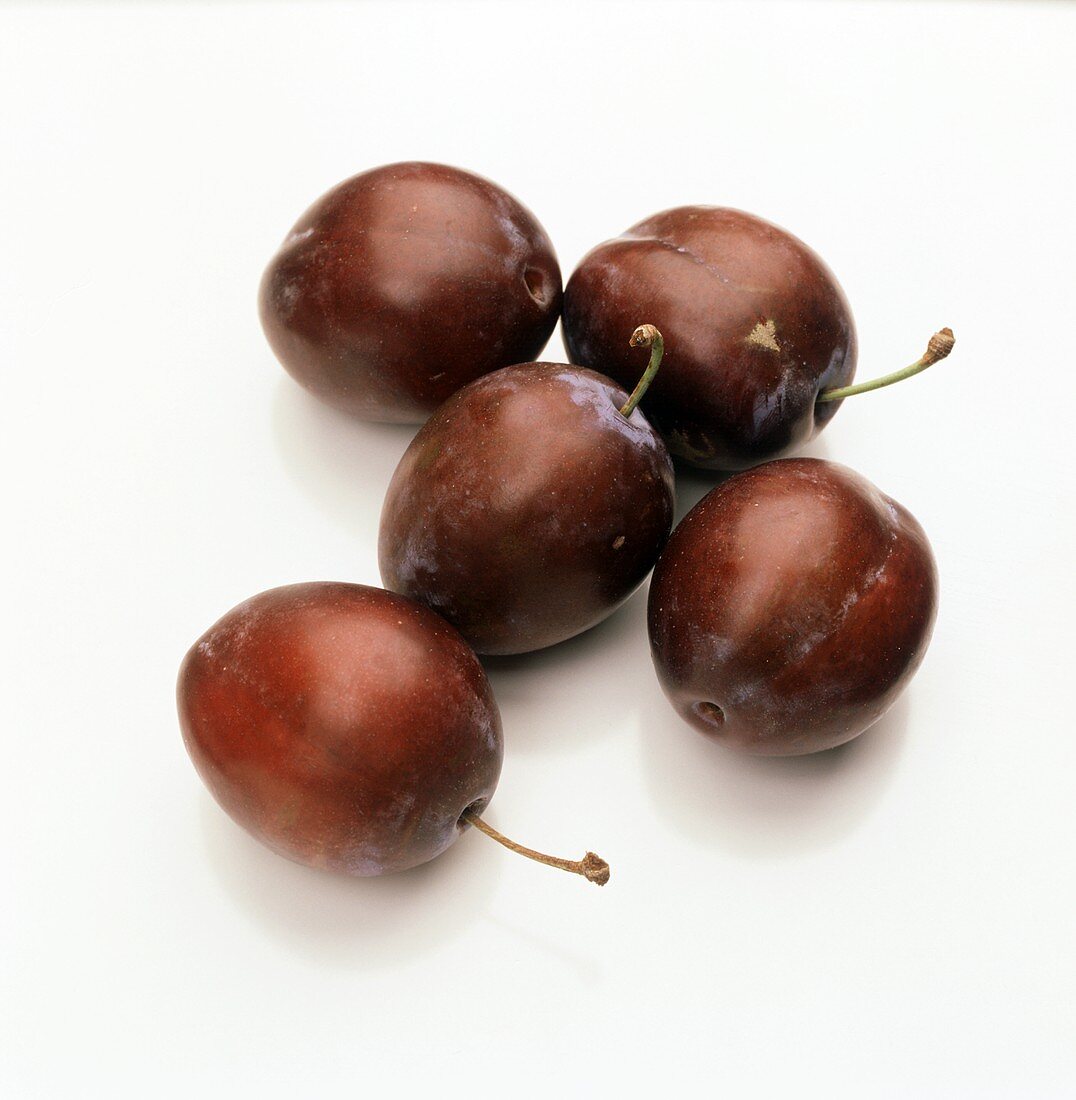 Five Purple Plums