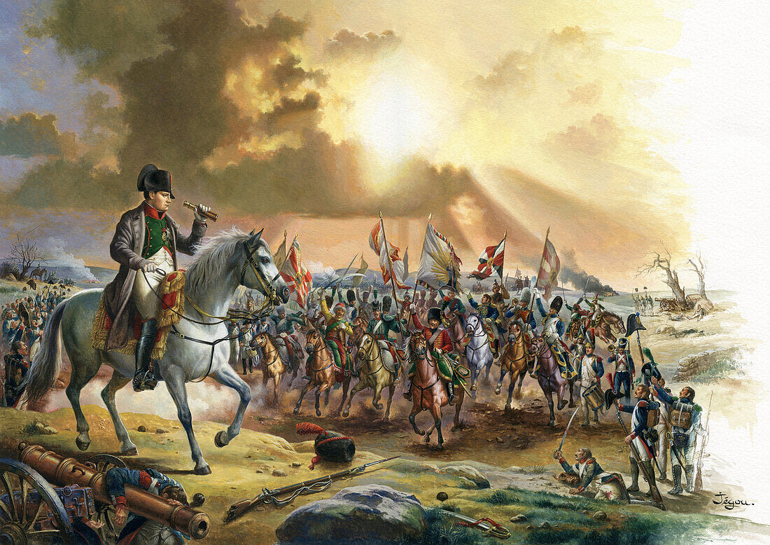 Battle of Austerlitz, illustration