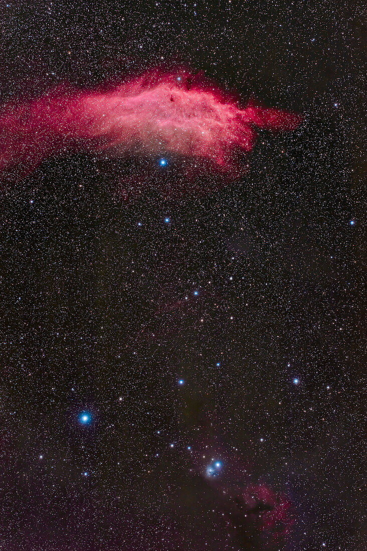 California nebula in Perseus