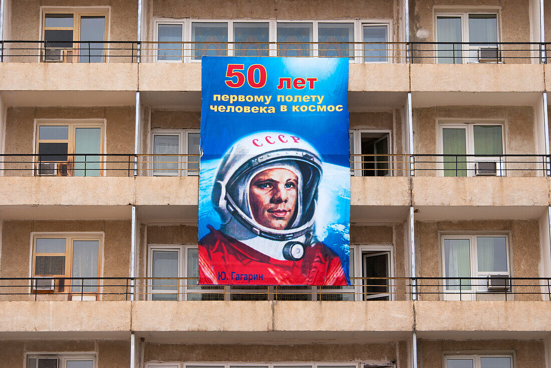 Yuri Gagarin banner