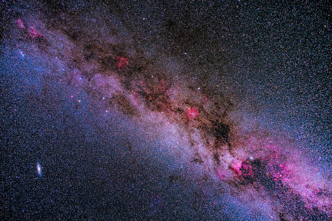 Nebulas of the Northern Milky Way