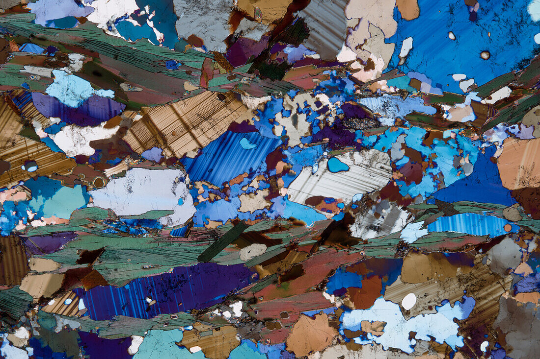 Paragneiss, thin section, 30:1