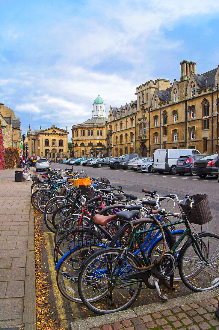 Bicycles in Oxford
